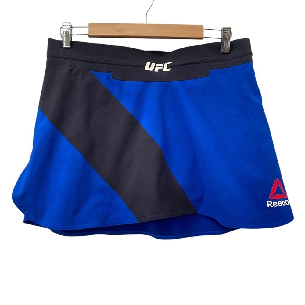 Reebok UFC Skort size M Blue Black skirts w shorts under